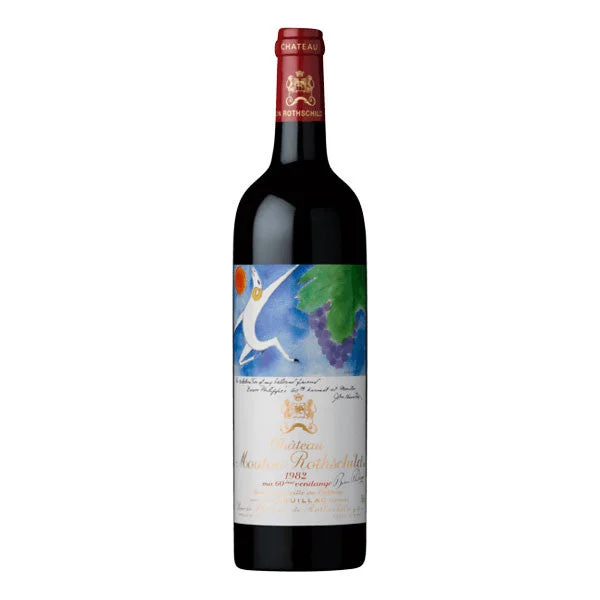 1982 Chateau Mouton Rothschild, Pauillac 750mL
