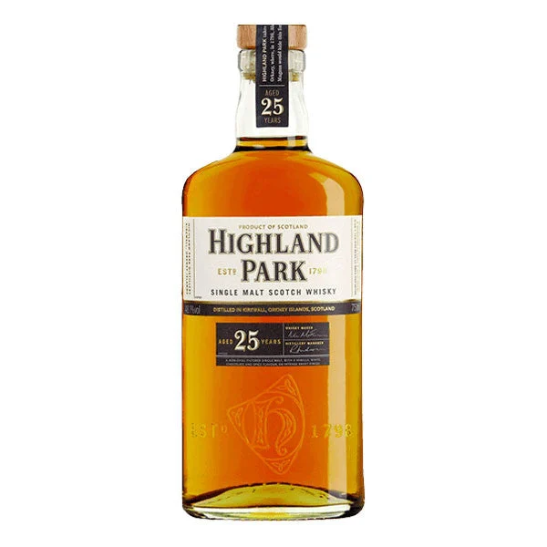 Highland Park 25 year Single Malt Scotch Whisky 750mL