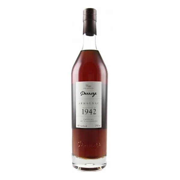 1942 Darroze Chateau de Lasserade 53 year Bas-Armagnac (40%ABV) 750mL