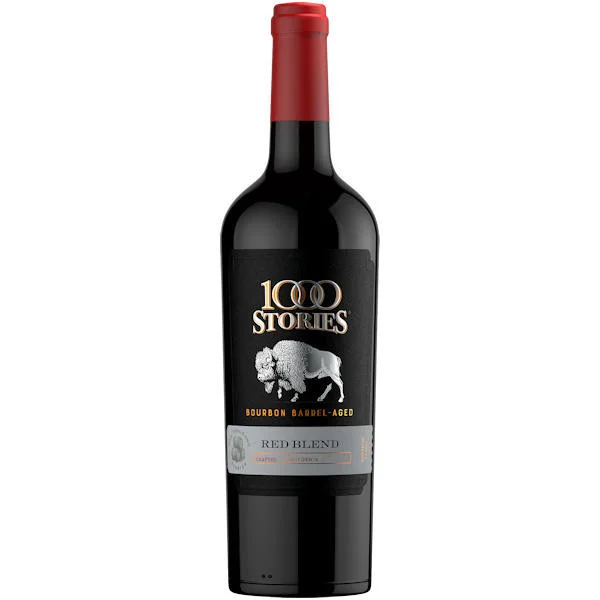 12 Bottle Case 1000 Stories Bourbon Barrel Aged California Red Blend 2019 w/ Shipping Included