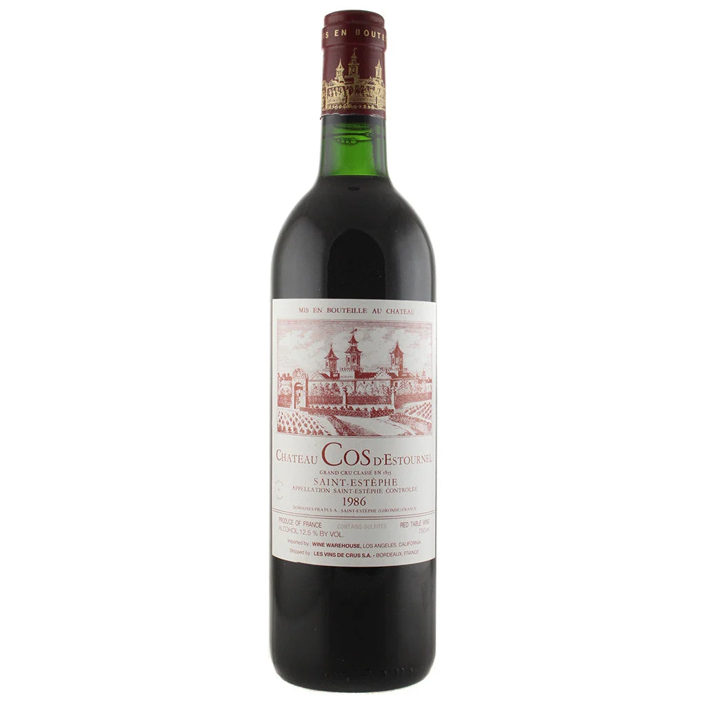 1986 Chateau Cos d'Estournel, Saint-Estephe 750mL