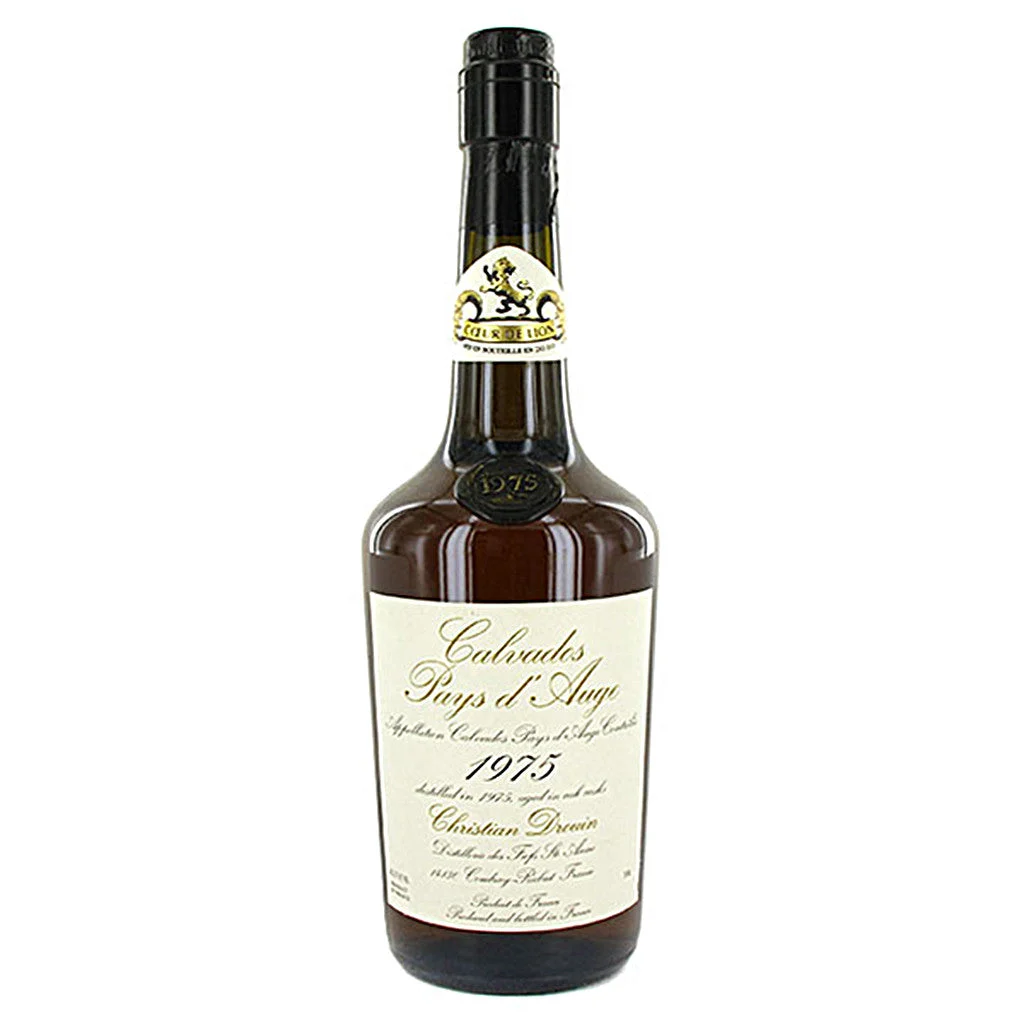 1975 Christian Drouin Coeur De Lion Calvados Pays d'Auge (bottled 2010) 750mL