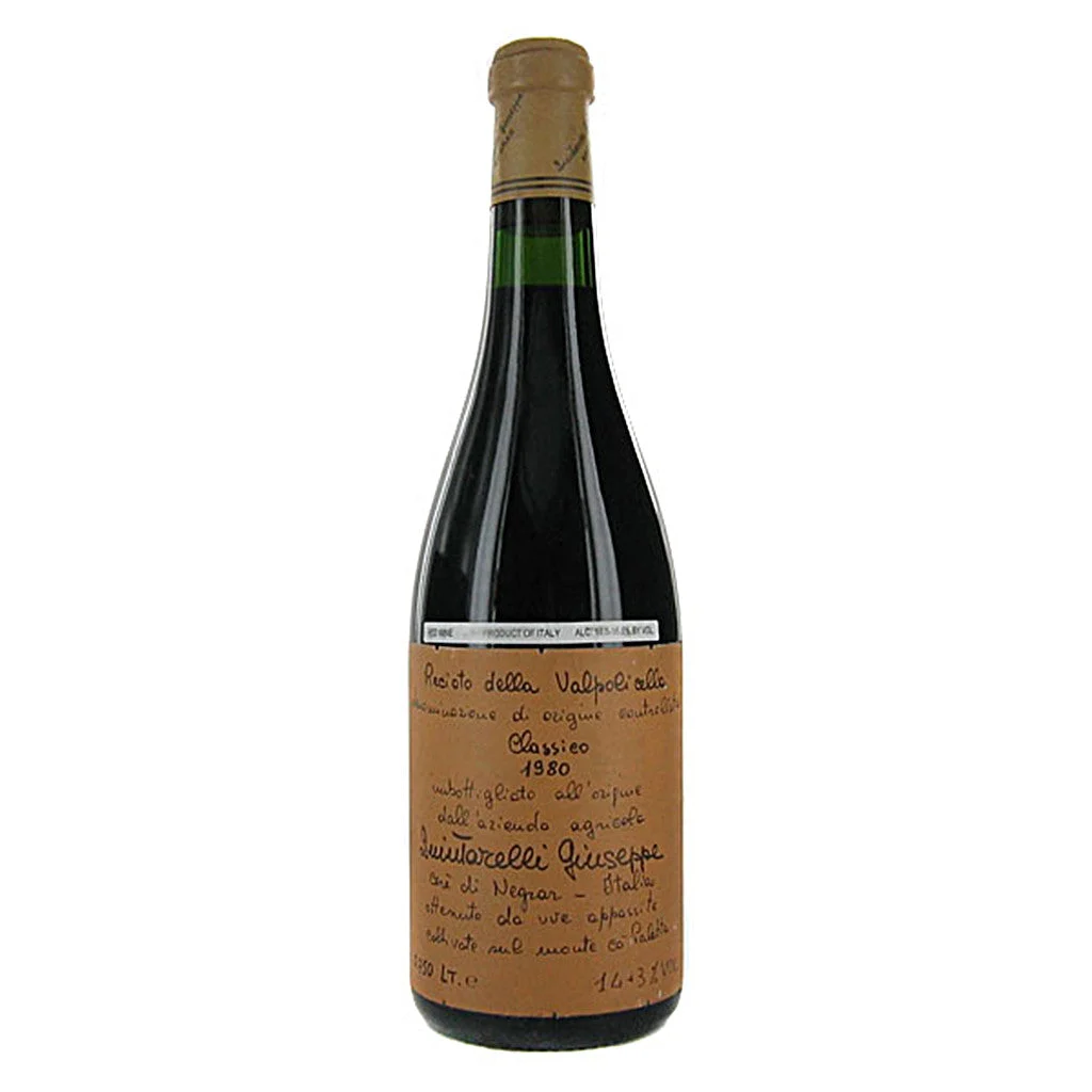 1980 Quintarelli Recioto Della Valpolicella Vigneto Tre Terre 750mL