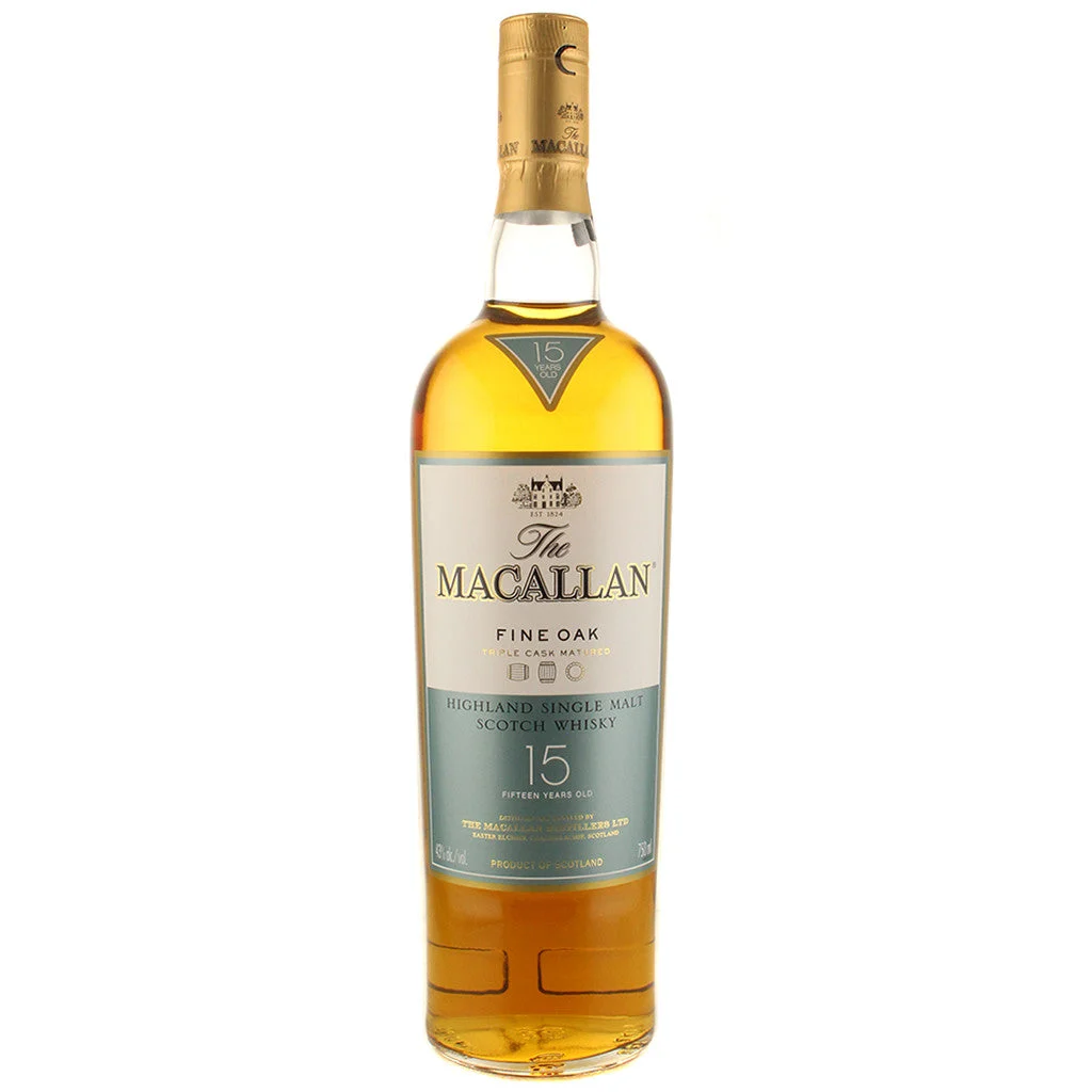 Macallan 15 year Triple Cask Single Malt Scotch Whisky 750mL