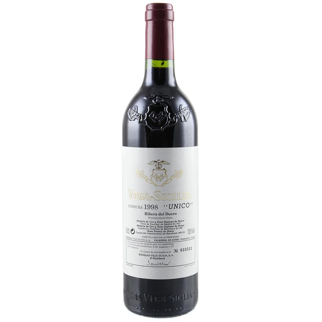 1998 Vega Sicilia Unico 1998 750mL