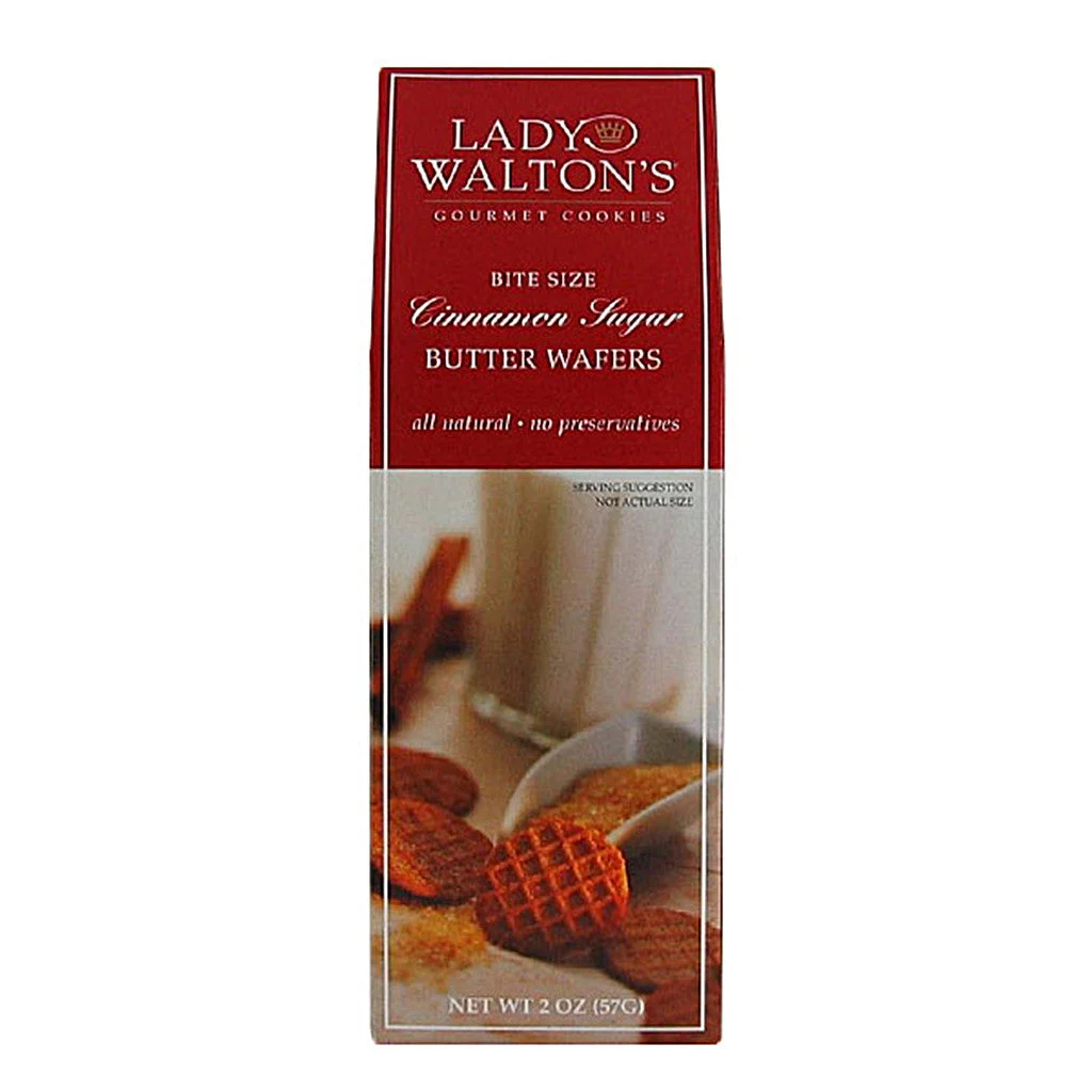 Lady Waltons Bite Size Cinnimon Sugar Wafer 2oz