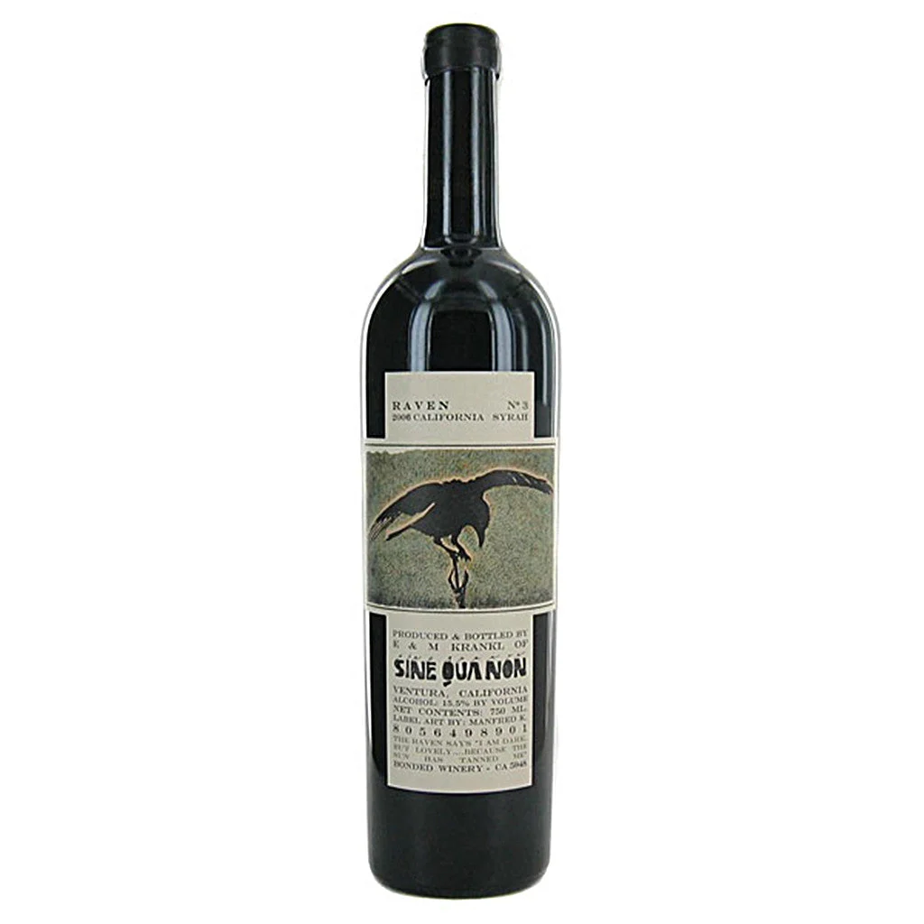2006 Sine Qua Non Raven Series Syrah 750mL