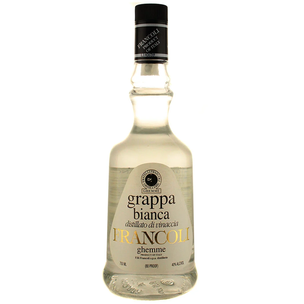 Francoli Grappa Bianca Ghemme 750mL