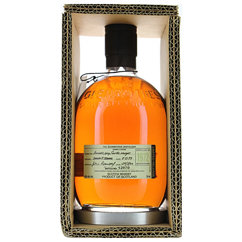 1972 Glenrothes 32yr Vintage Single Malt Scotch Whisky 750mL