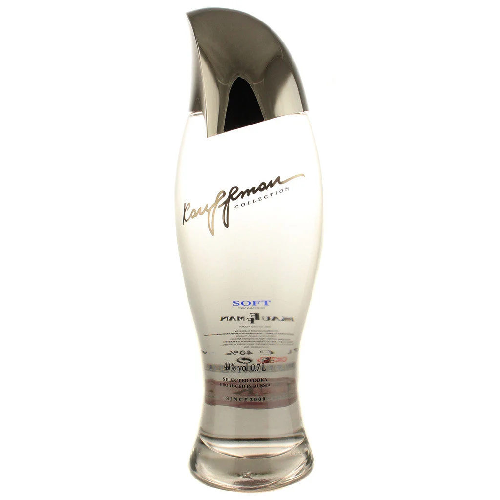 NV Kauffman Luxury Soft Vodka in gift box 750mL