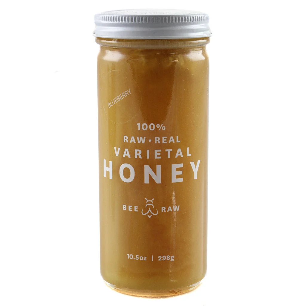 Bee Raw Blueberry Honey From Maine 10oz