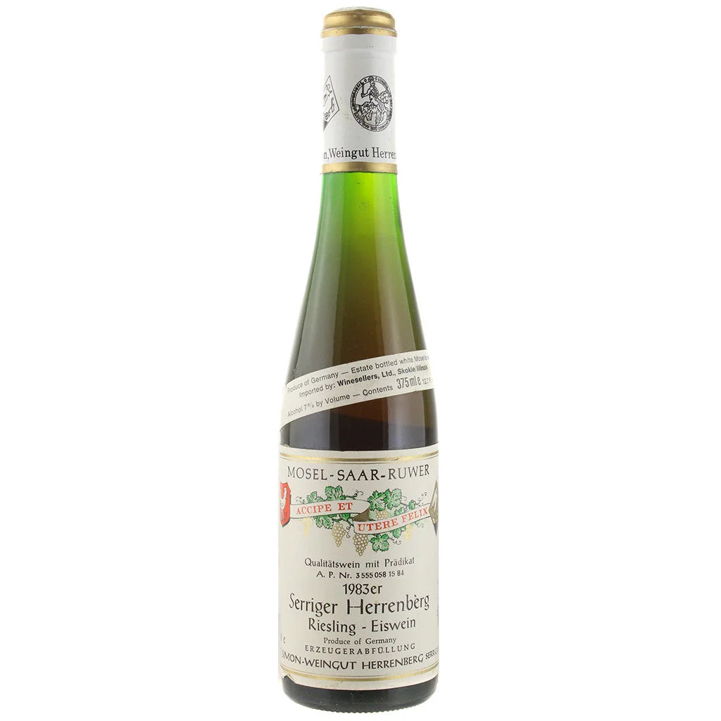 1983 Bert Simon Serringer Herrenberg Eiswein 375mL