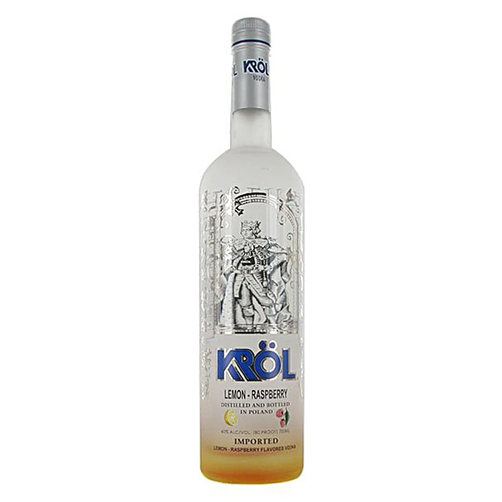 Krol Lemon Raspberry Vodka 750mL