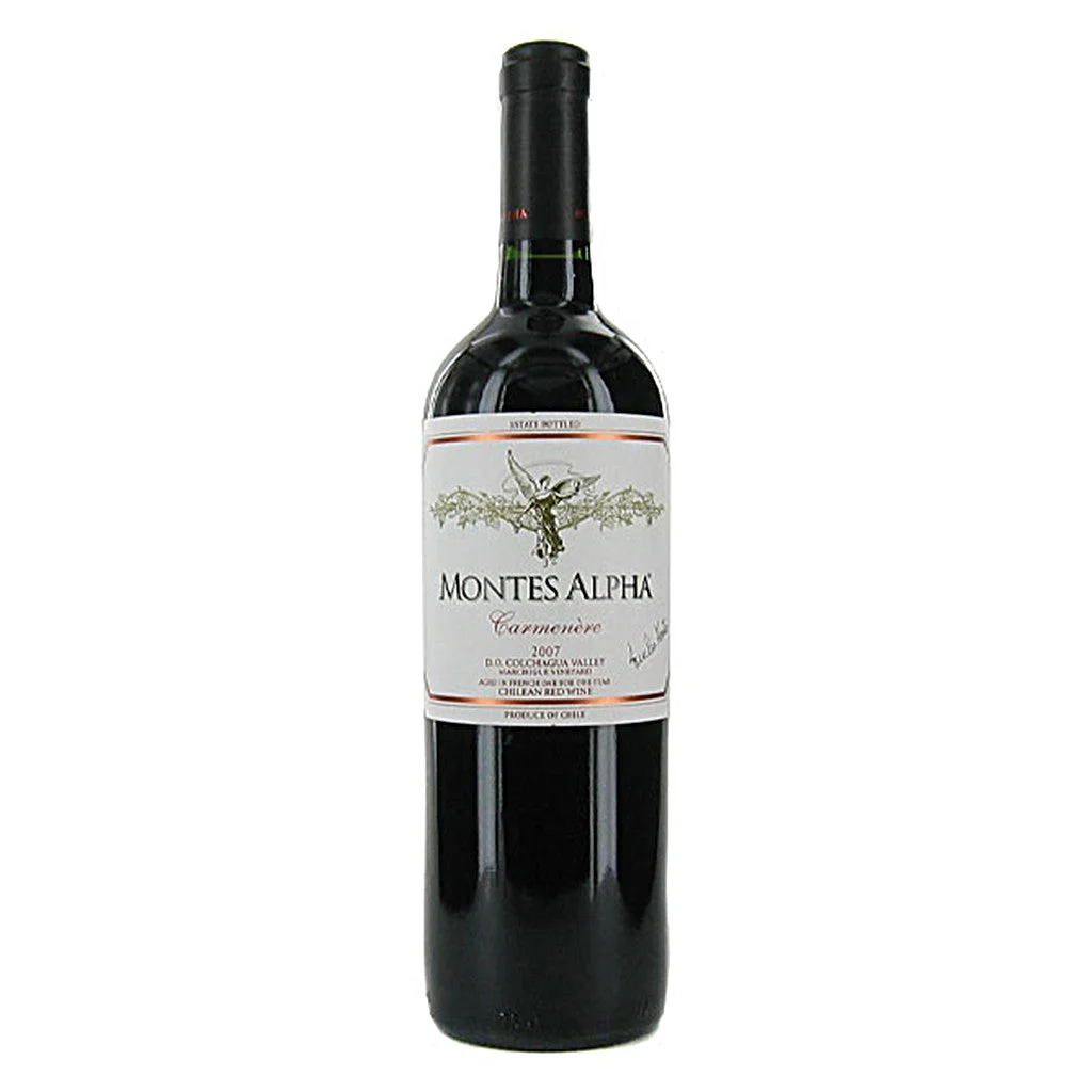 2007 Montes "Alpha" Carmenere 750mL