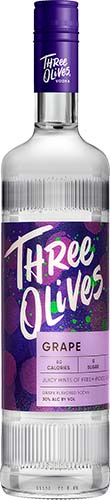 THREE OLIVES GRAPE VODKA