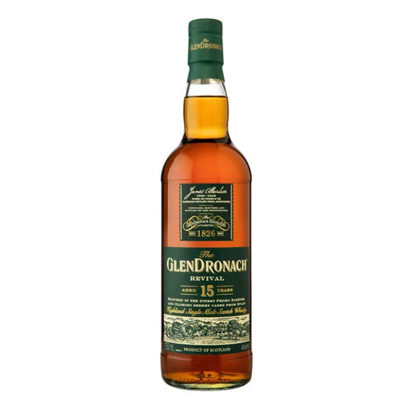 Glendronach 15 year Single Malt Scotch Whisky 750mL