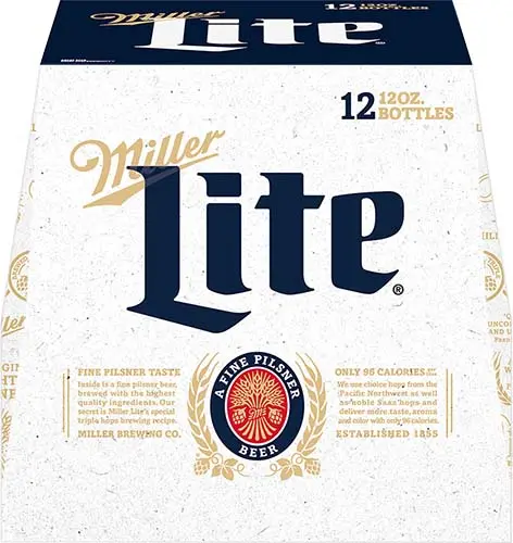 MILLER LITE BOTTLES 12PK