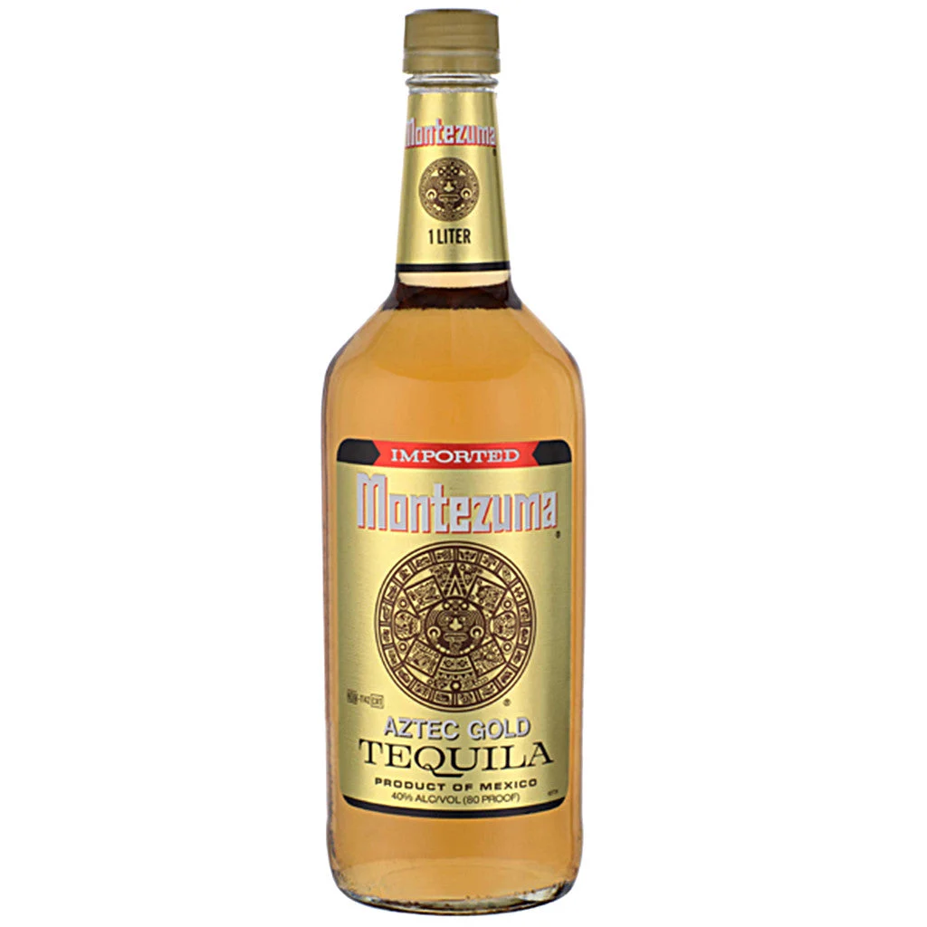 Montezuma Gold Tequila 1L