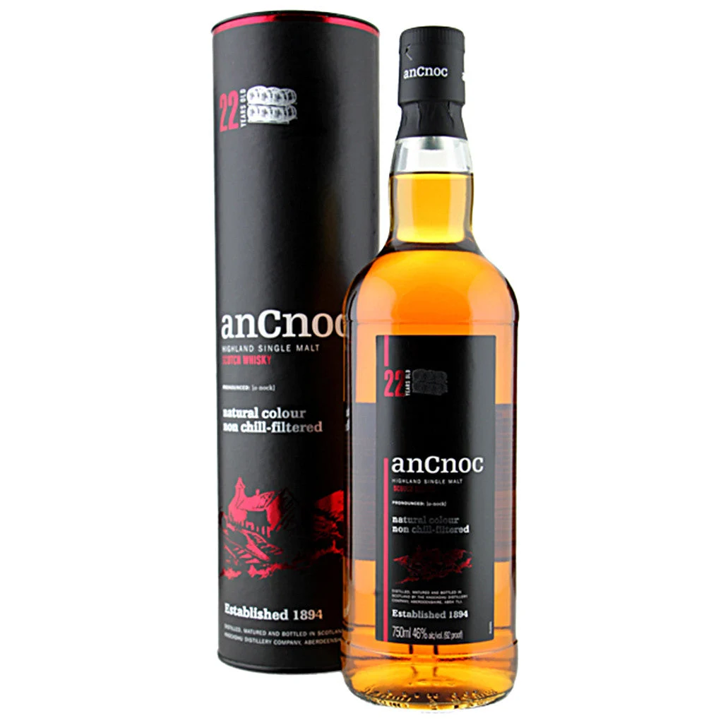 Ancnoc 22 year Single Malt Scotch Whisky 750mL