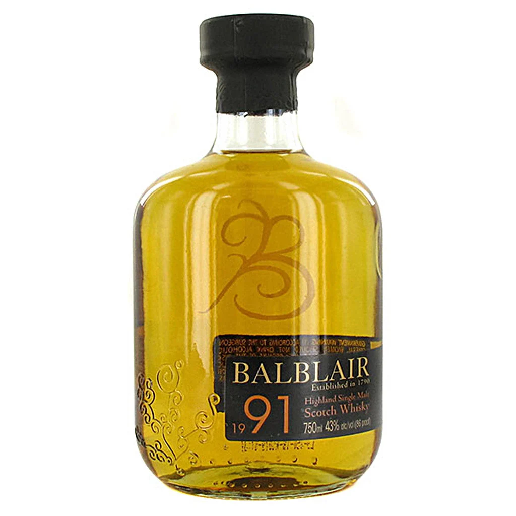 1991 Balblair Vintage 18 year Single Malt Scotch Whisky 750mL