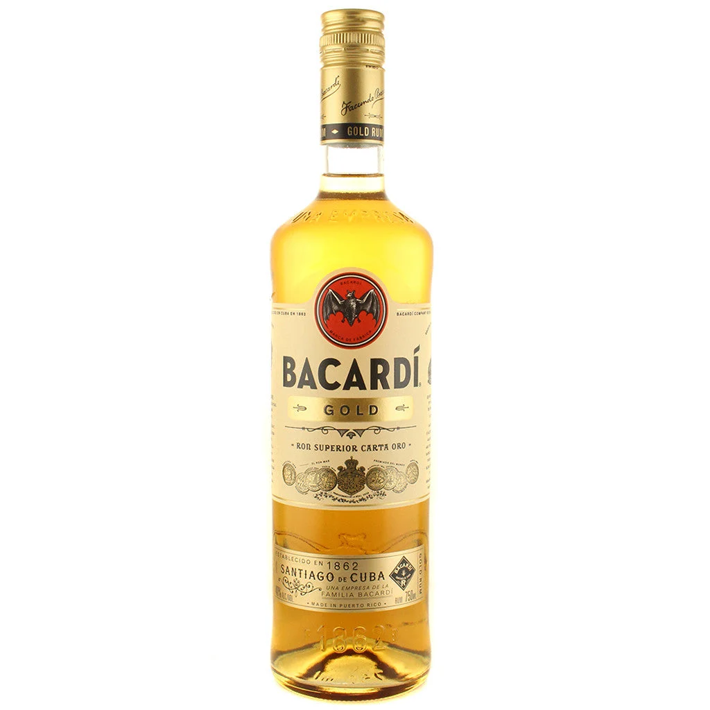 Bacardi Gold Rum 750mL