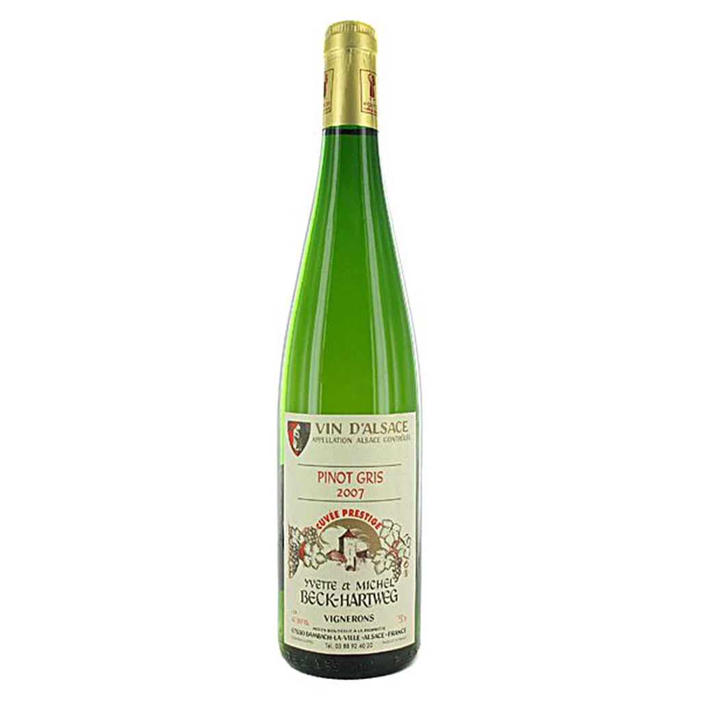 2007 Beck-hartweg Pinot Gris Prestige 750mL