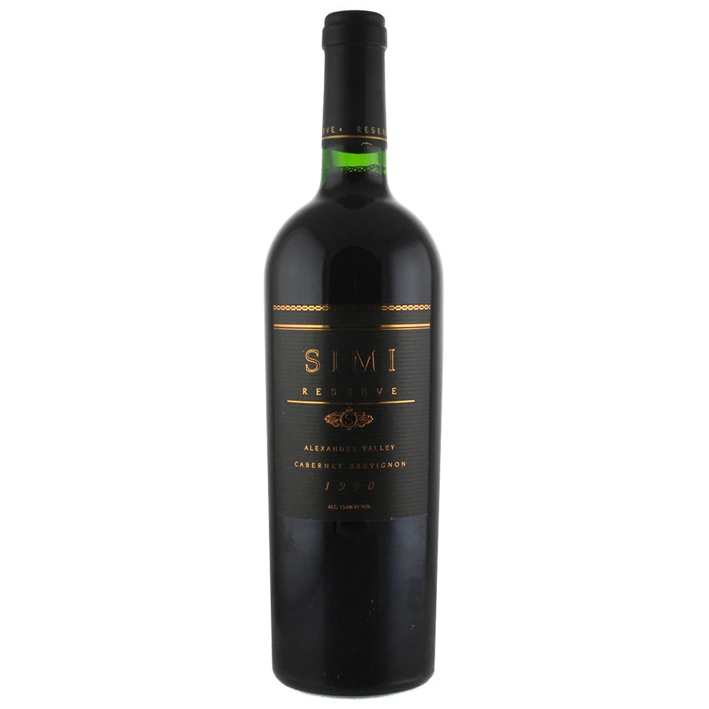 1990 Simi Reserve Cabernet Sauvignon 750mL