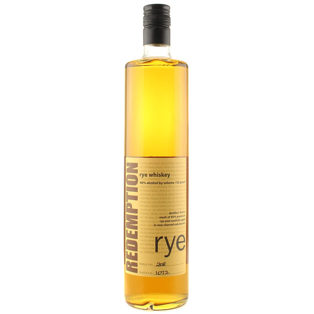 NV Redemption Rye Whiskey 750mL
