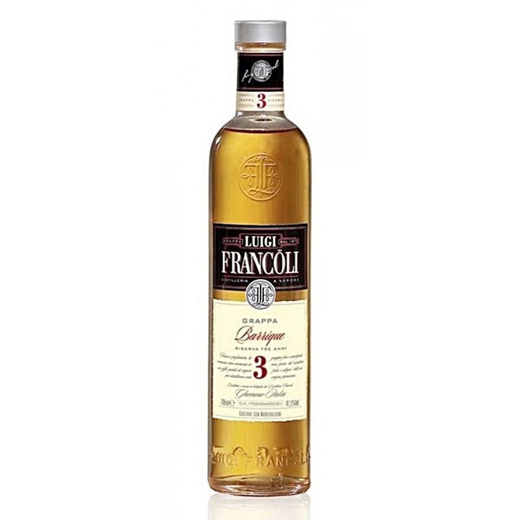 Francoli Grappa Di Riesling 3 year 375mL