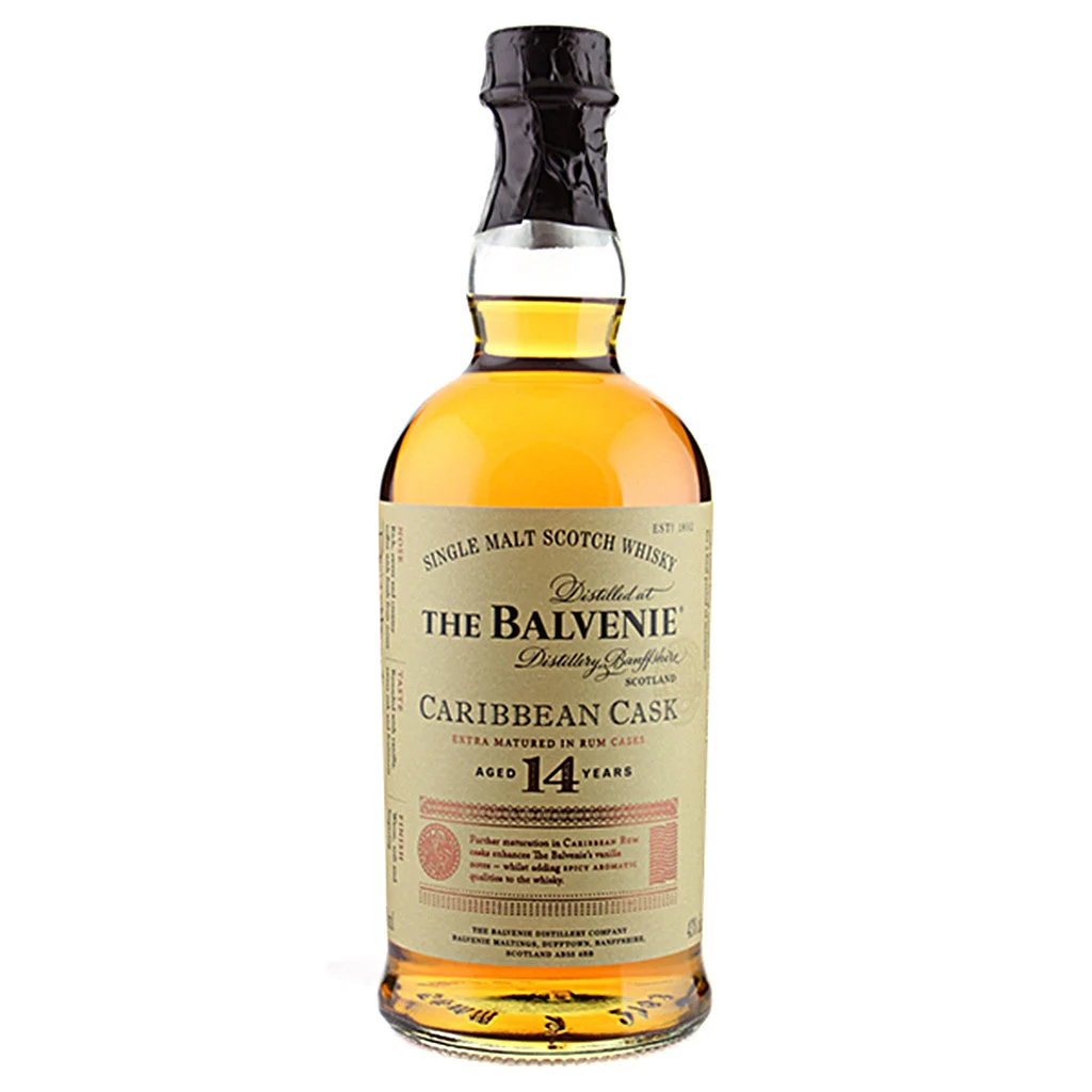 Balvenie 14 year Carribean Cask Single Malt Scotch Whisky 750mL