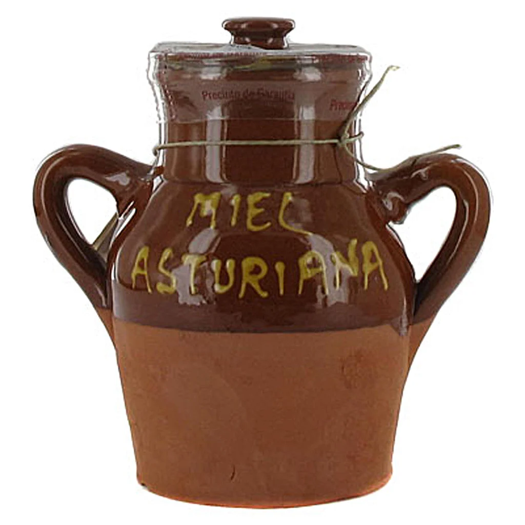 Chestnut Honey in Ceramic Jar