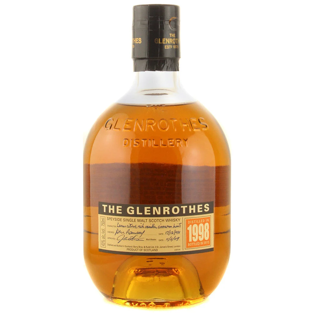1998 Glenrothes Single Malt Scotch Whisky 750mL