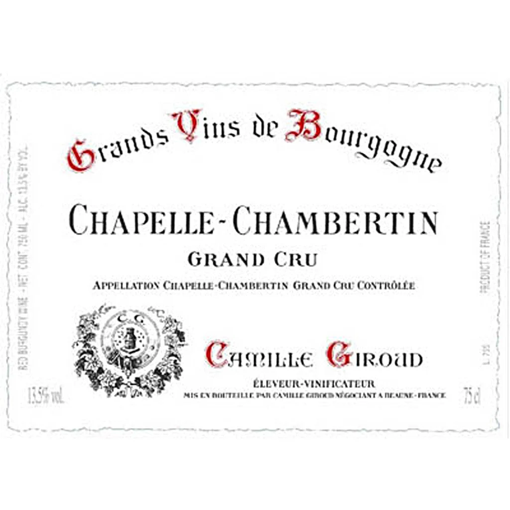 2008 Giroud Chambertin 750mL