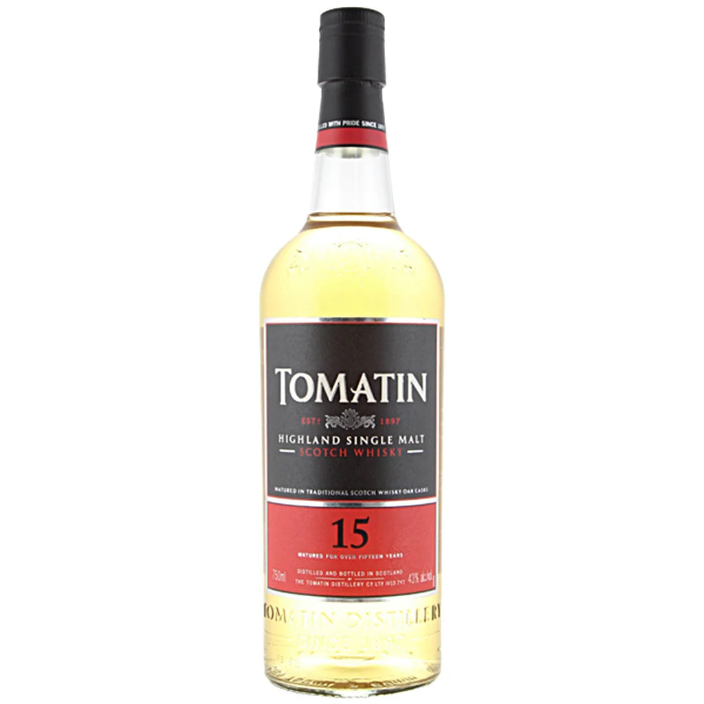 Tomatin 15 year Single Malt Scotch Whisky 750mL