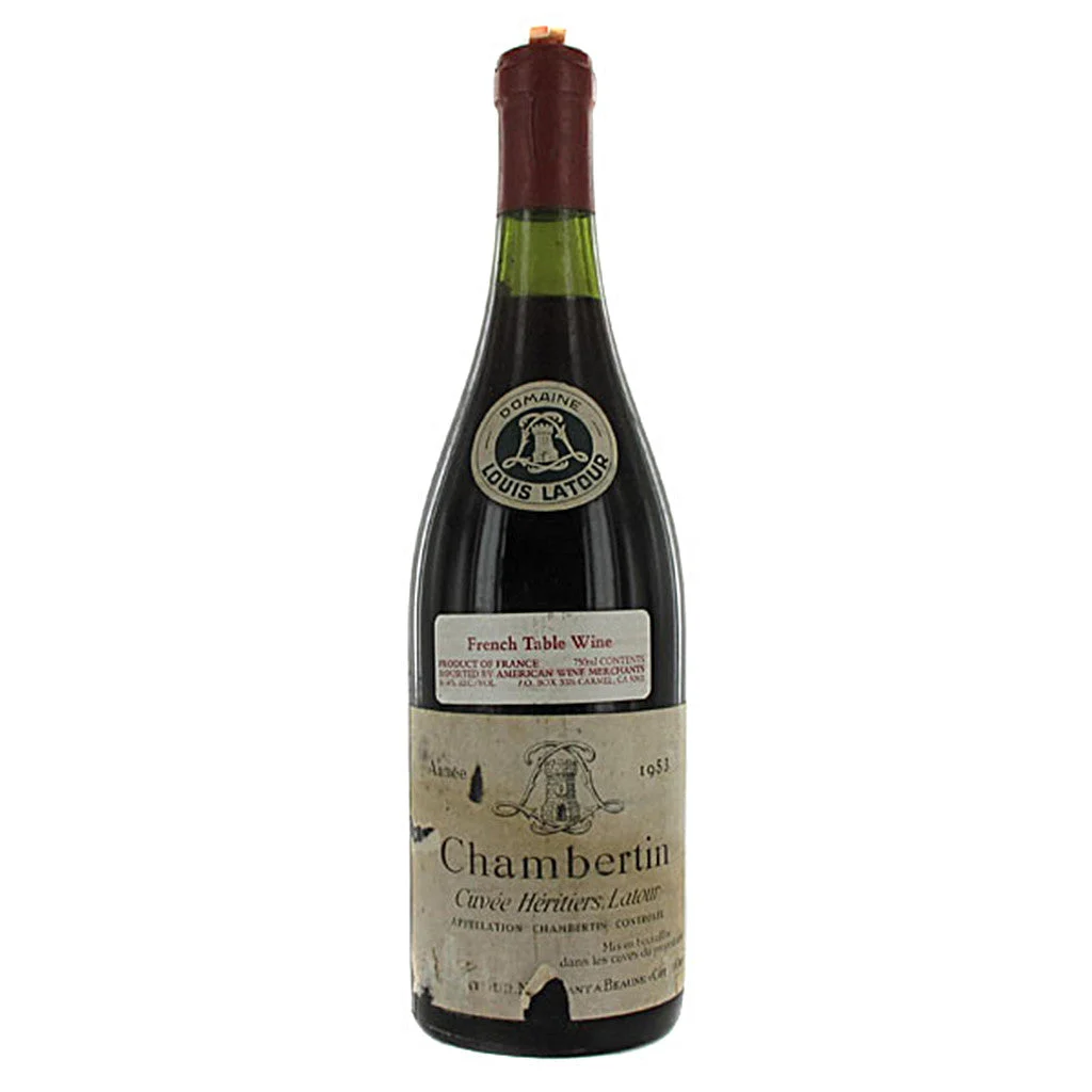 1953 Louis Latour Chambertin Hertiers 750mL