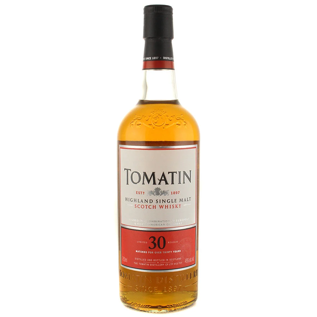 Tomatin 30 year Single Malt Scotch Whisky 750mL