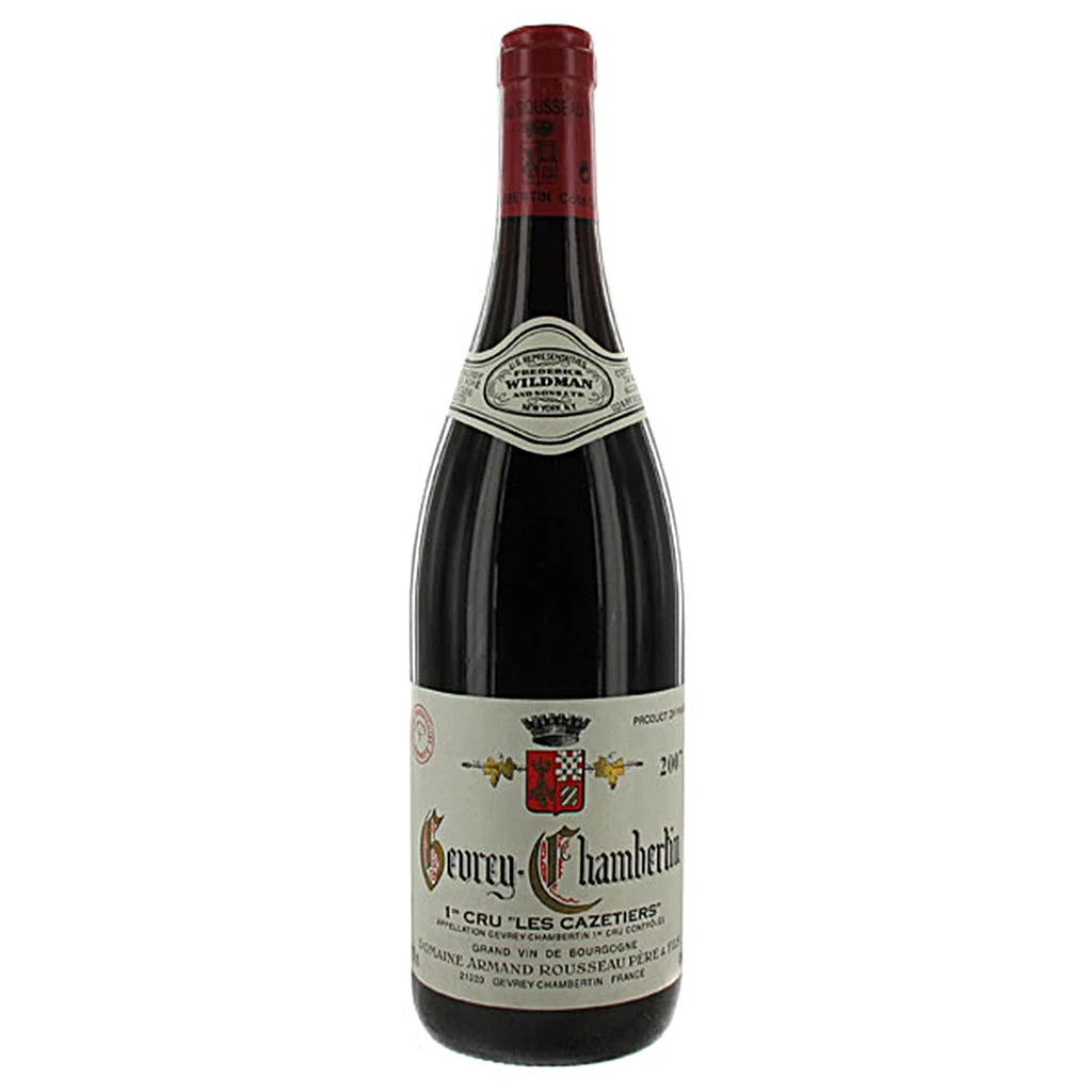 2007 Rousseau Gevrey Chambertin Cazetiers 750mL