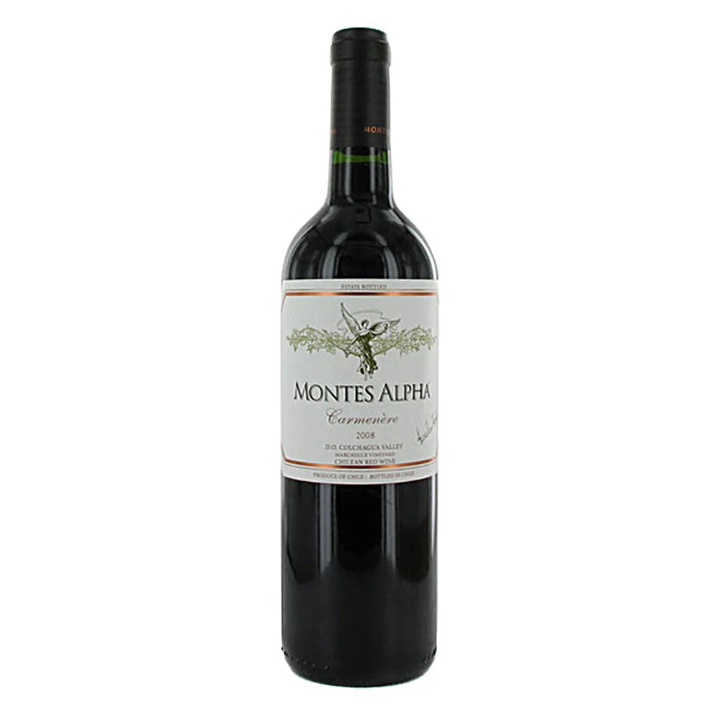 2008 Montes Alpha Carmenere 750mL