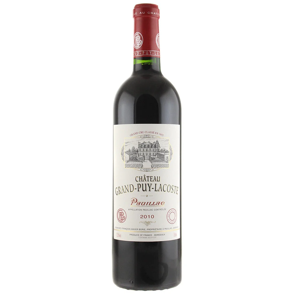 2010 Chateau Grand Puy Lacoste 750mL