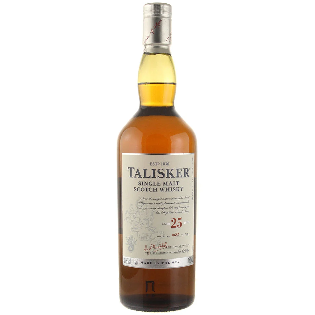 Talisker 25 year Single Malt Scotch Whisky 750mL