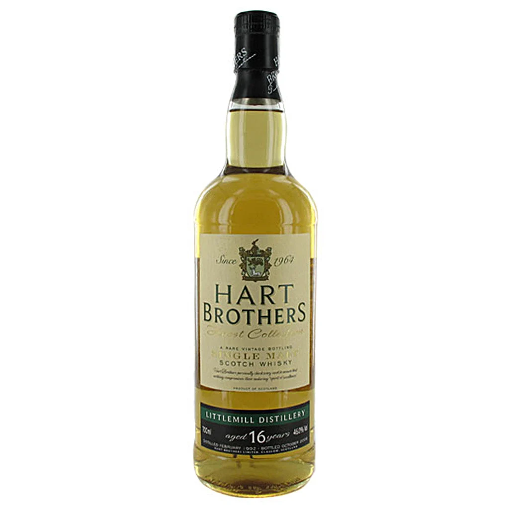 Littlemill Hart Brothers 16 year Lowland Single Malt Scotch Whisky (92 proof) 750mL