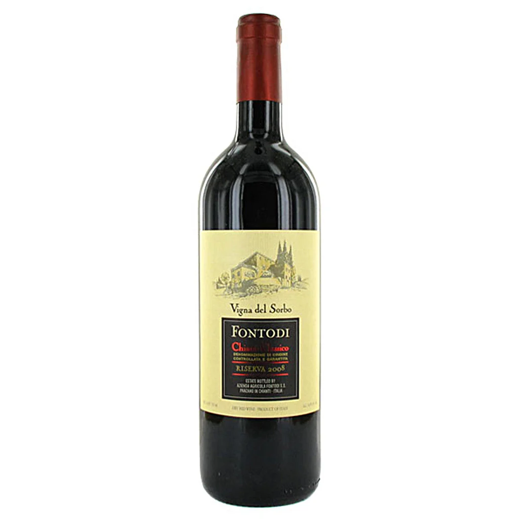 2008 Fontodi Chianti Classico Riserva Vigna del Sorbo 750mL