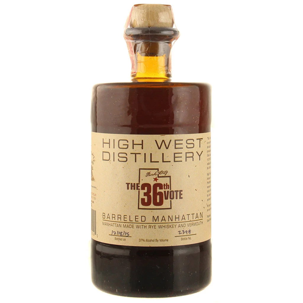 High West 36th Vote Barrelled Manhattan 750mL