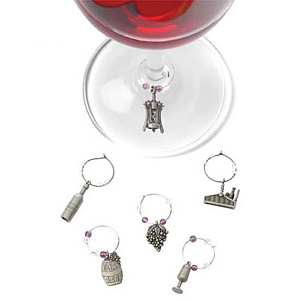 True Wine Glass Chams - Charming Winery