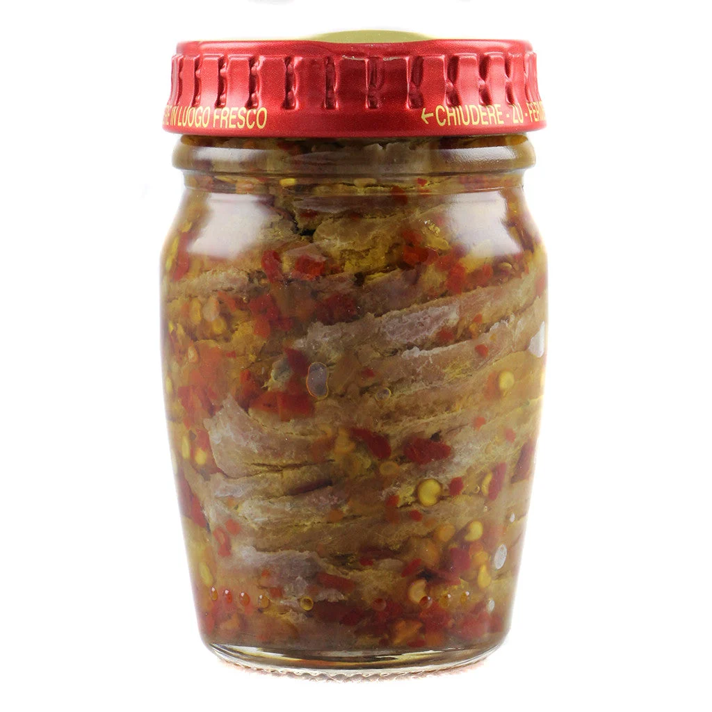 Scalia Anchovies w/ Hot Chilies