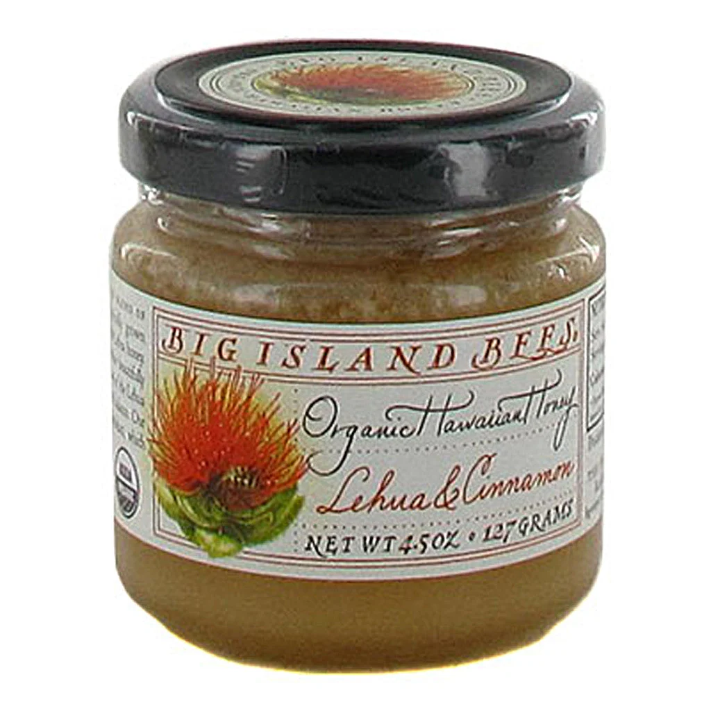 Big Island Bees Company Organic Hawaiian Honey Lehua & Cinnamon