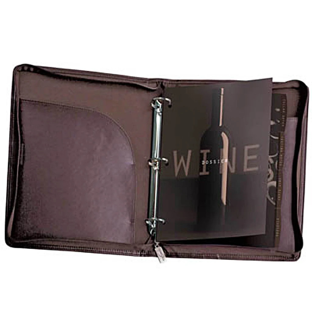 Oenophilia Wine Dossier Binder