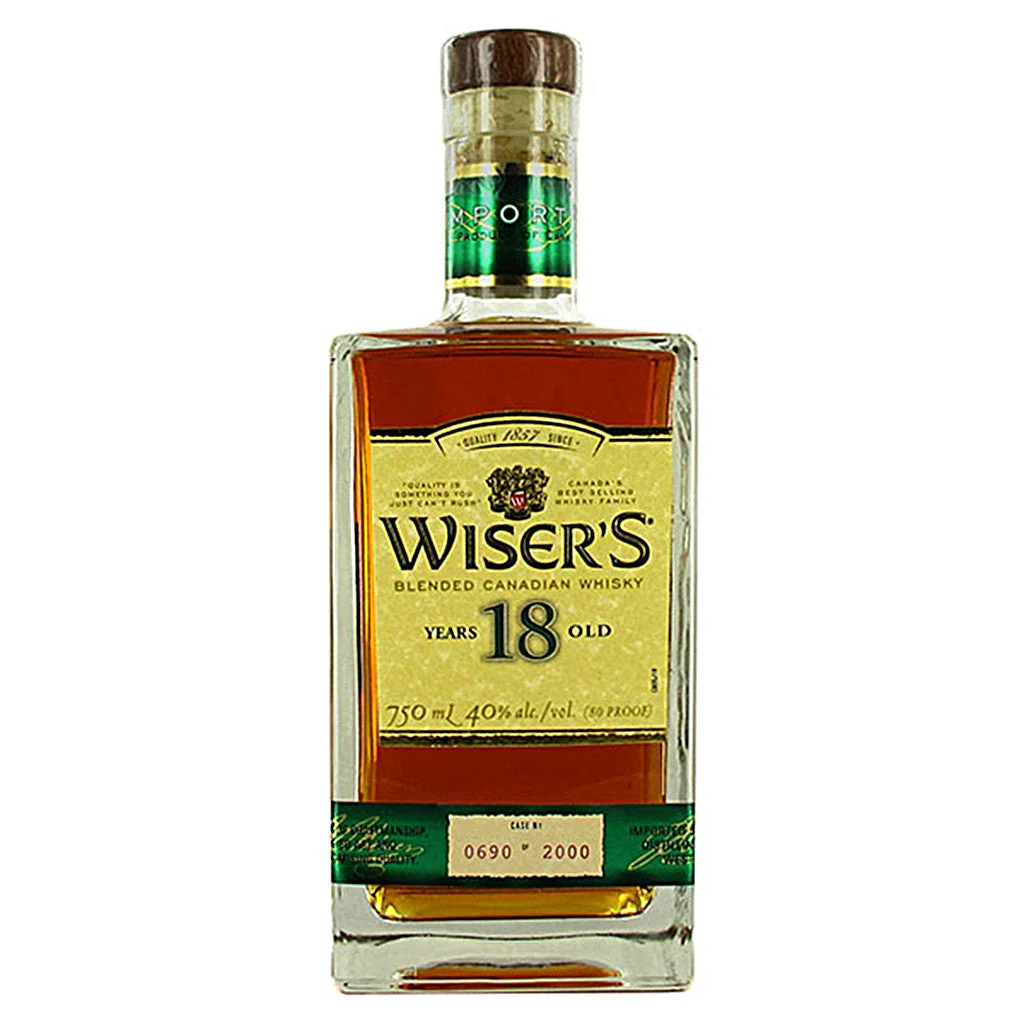 Wisers Canadian 18 year 750mL