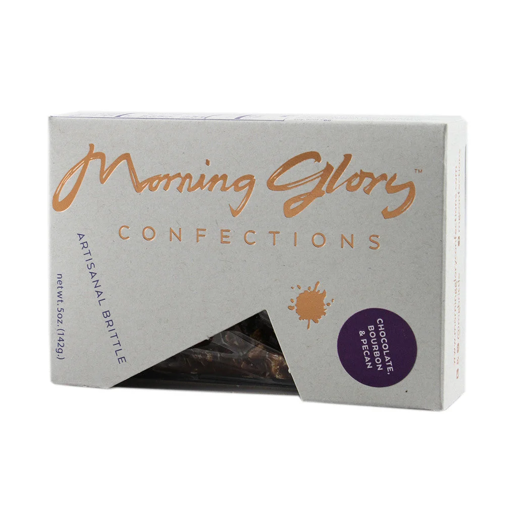 Morning Glory Confections Choc Bourbon Pecan Artisan Brittle