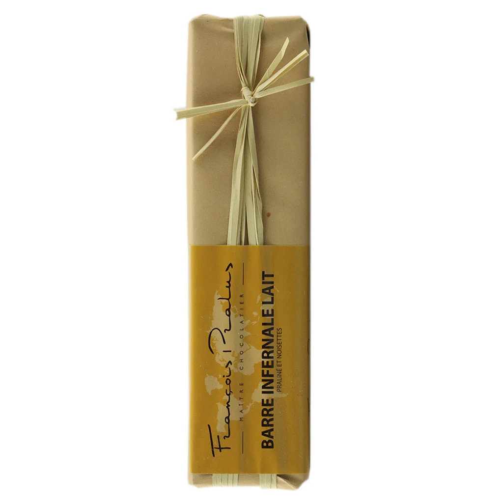 Francois Pralus Barre Infernale Lait Praline & Hazelnuts)